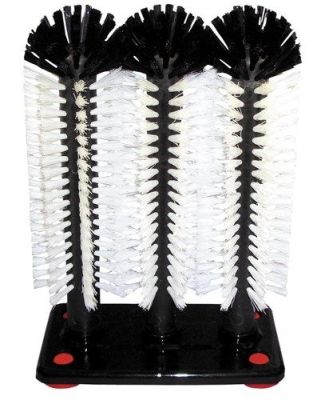 Glass cleaning brush (3) 24cm high