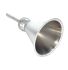 Waste funnel Stainless Steel fits on all drain pipes.