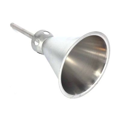 Waste funnel Stainless Steel, fits on all drain pipes.